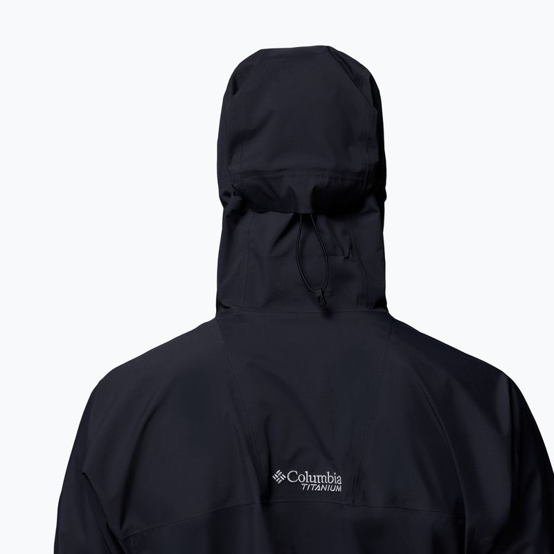 Men's softshell jacket Columbia Saudan Pro 3L black 7