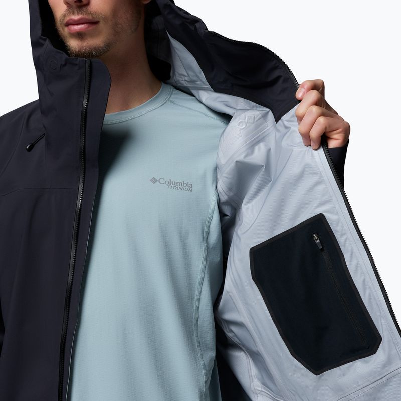 Men's softshell jacket Columbia Saudan Pro 3L black 10