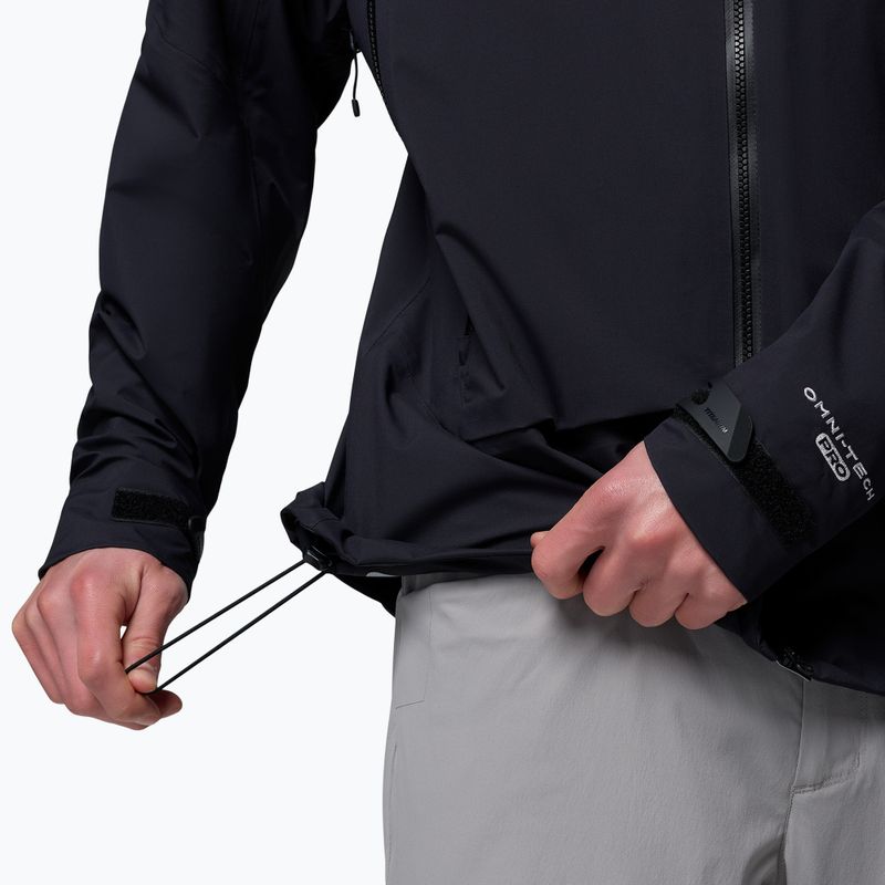 Men's softshell jacket Columbia Saudan Pro 3L black 12