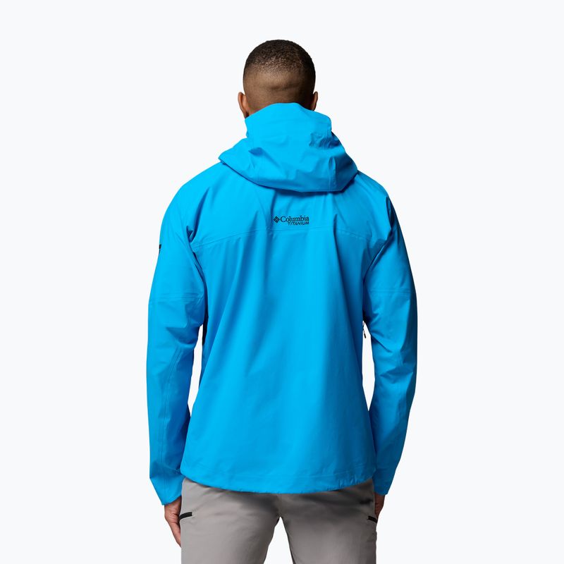 Men's softshell jacket Columbia Saudan Pro 3L compass blue 3