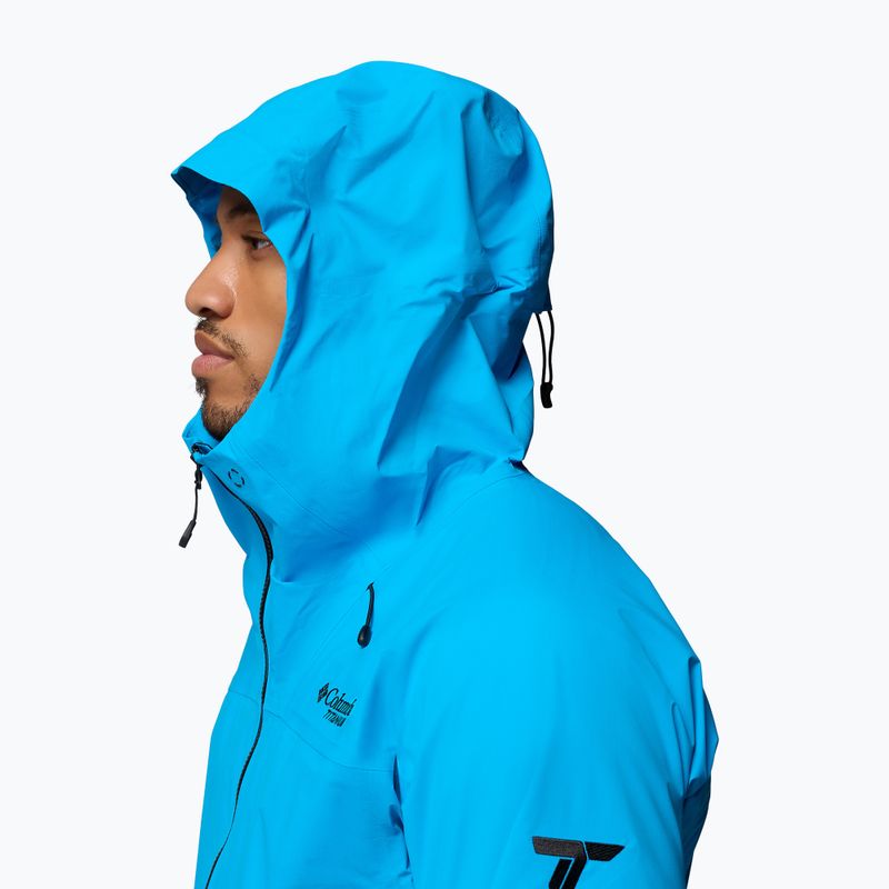 Men's softshell jacket Columbia Saudan Pro 3L compass blue 6