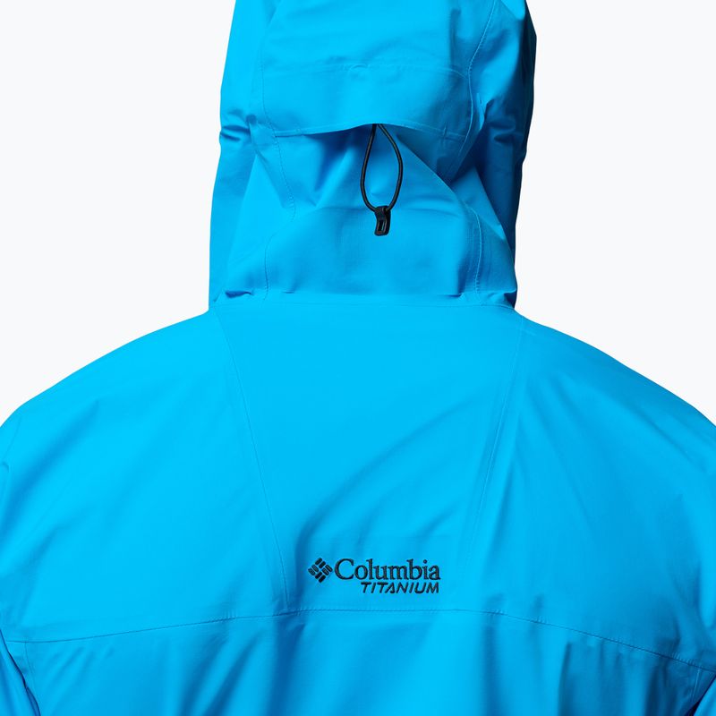 Men's softshell jacket Columbia Saudan Pro 3L compass blue 7