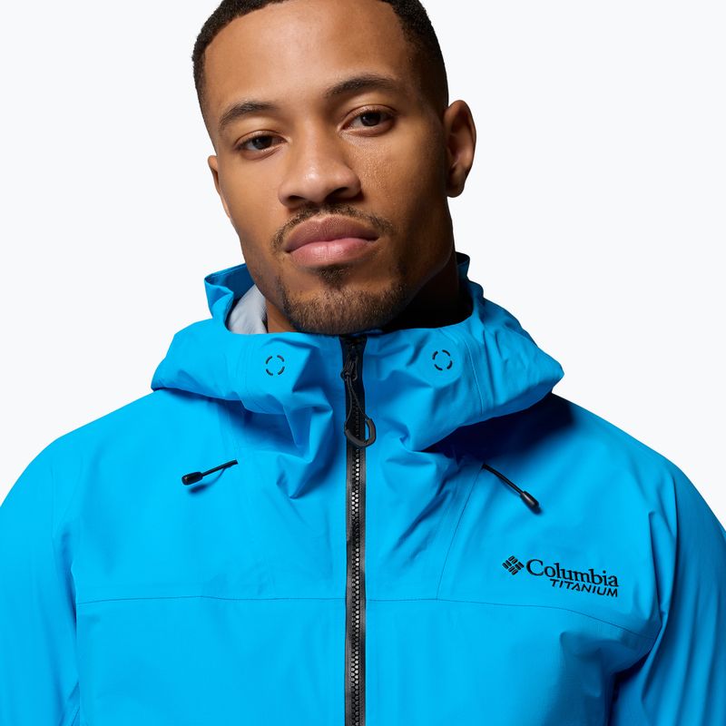Men's softshell jacket Columbia Saudan Pro 3L compass blue 8