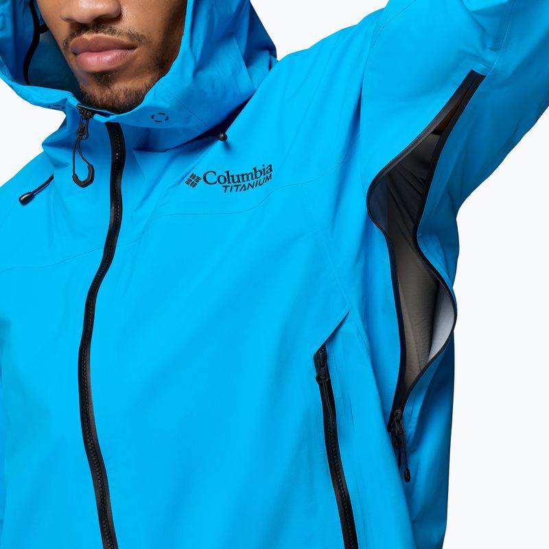 Men's softshell jacket Columbia Saudan Pro 3L compass blue 9