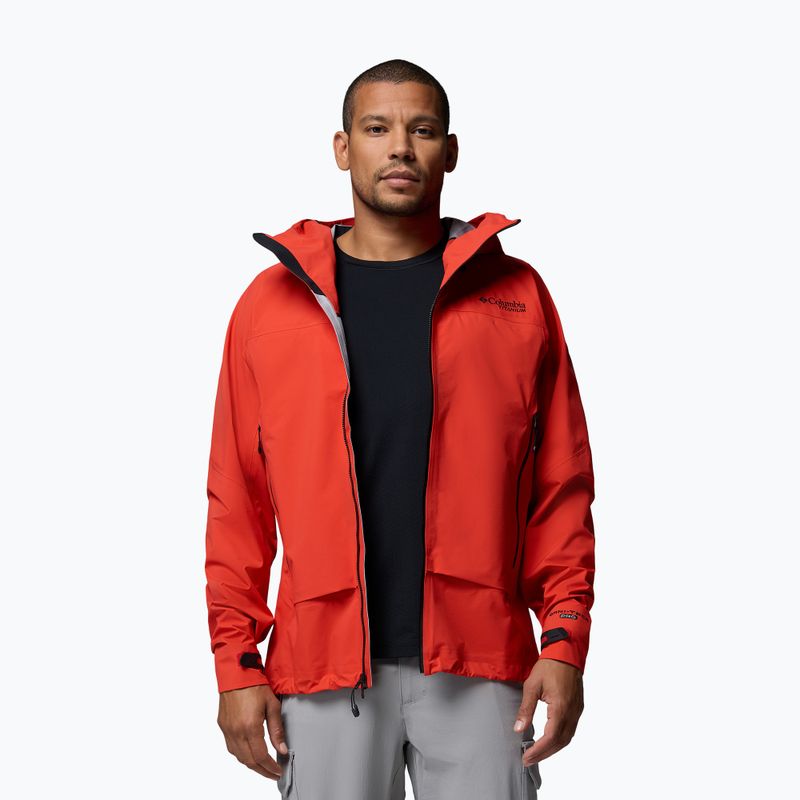 Men's softshell jacket Columbia Saudan Pro 3L supersonic 5