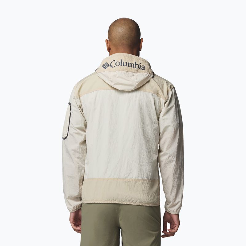 Men's windbreaker jacket Columbia Challenger Windbreaker Anorak dark stone/ancient fossil 3