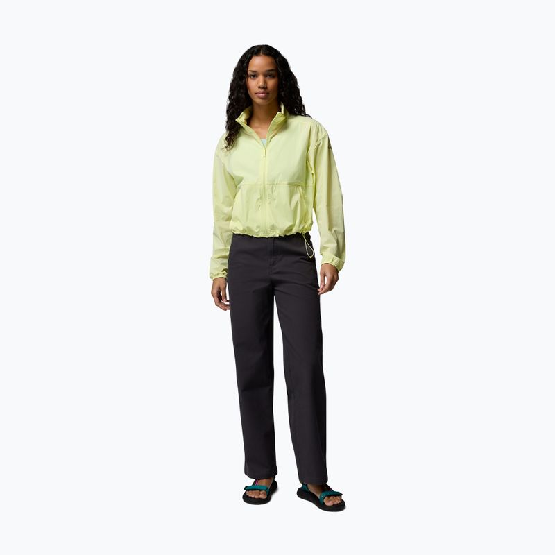 Women's wind jacket Columbia AmazeStretch citron haze 2