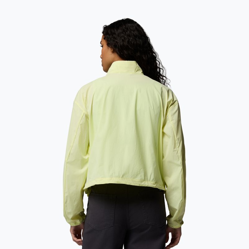 Women's wind jacket Columbia AmazeStretch citron haze 3