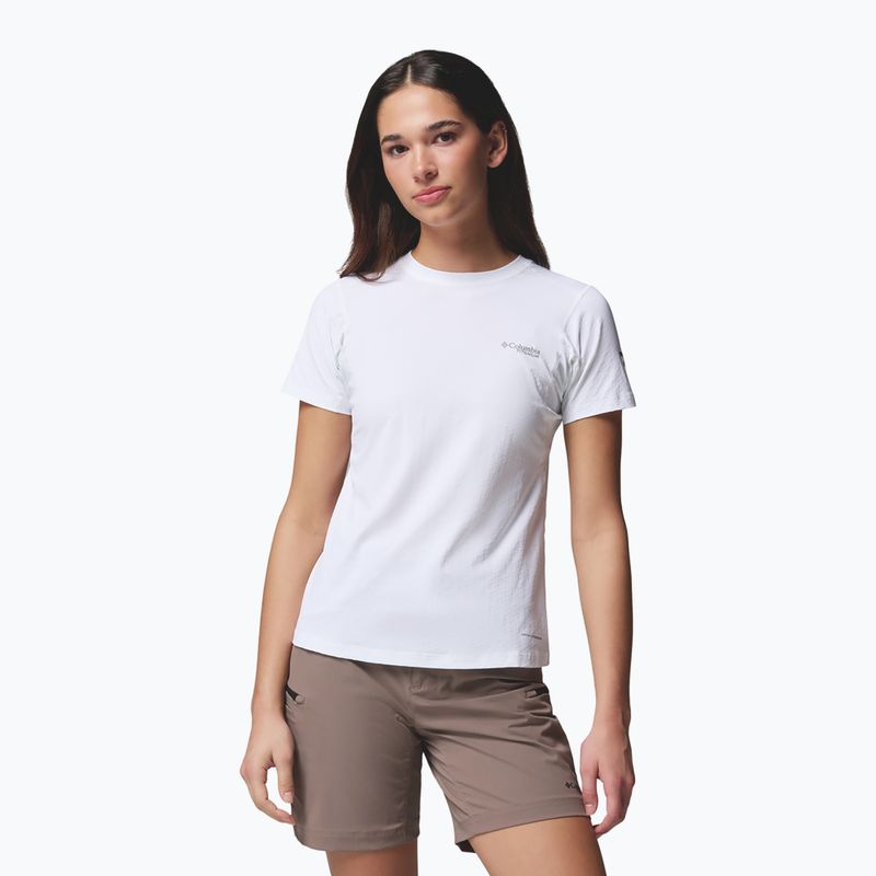 Women's T-shirt Columbia Diamond Peak Pro white