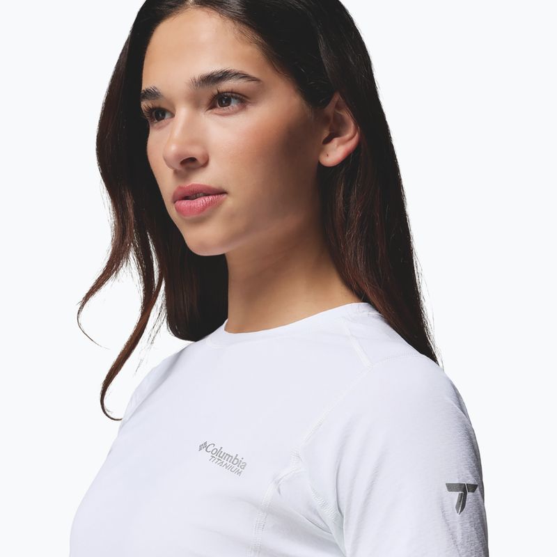 Women's T-shirt Columbia Diamond Peak Pro white 4