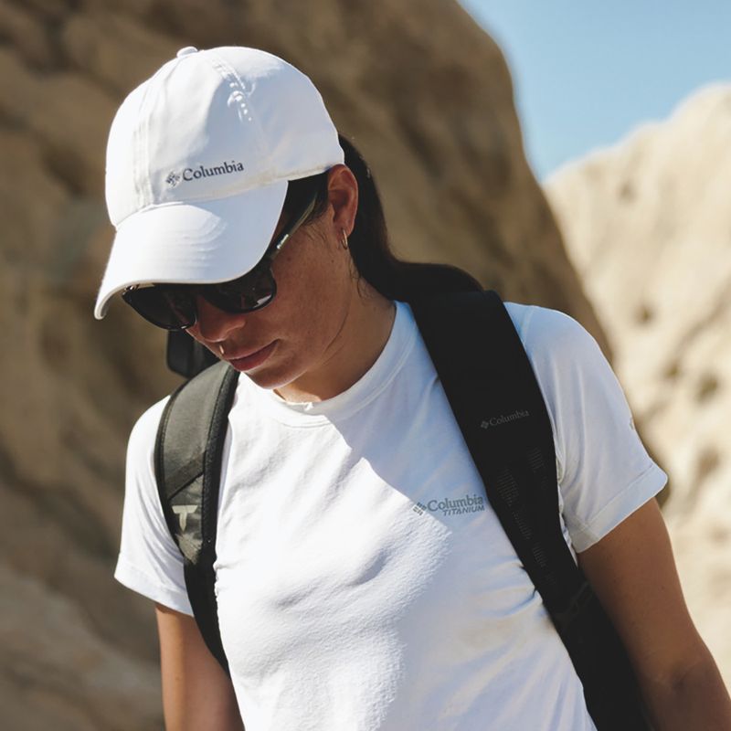 Women's T-shirt Columbia Diamond Peak Pro white 11