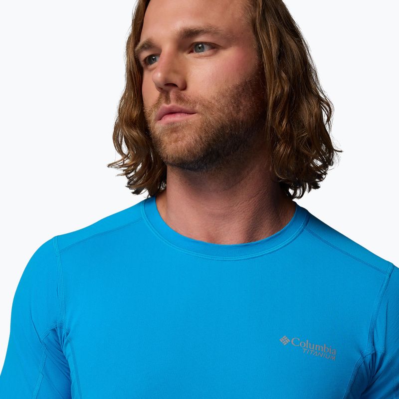 Men's T-shirt Columbia Diamond Peak Pro compass blue 5