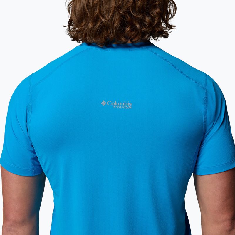 Men's T-shirt Columbia Diamond Peak Pro compass blue 7