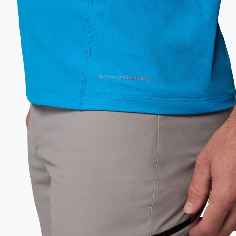 Men's T-shirt Columbia Diamond Peak Pro compass blue 9