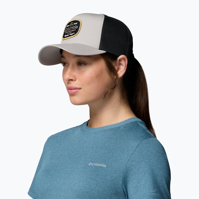 Baseball cap Columbia Road Ready Snap Back flint grey/beer label 3