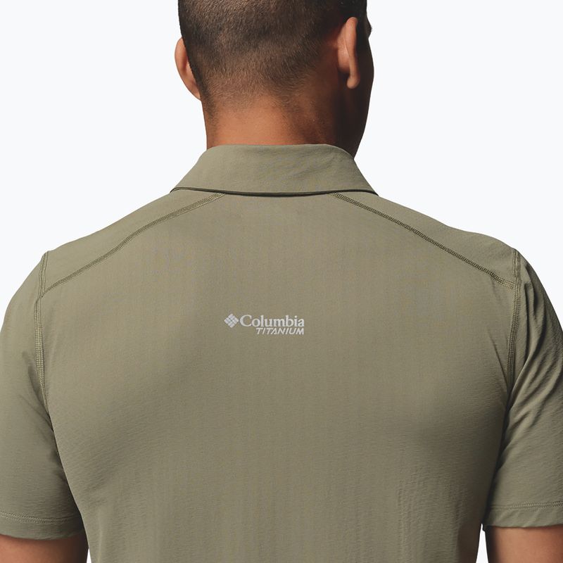 Men's T-shirt Columbia Diamond Peak Pro Polo stone green 6