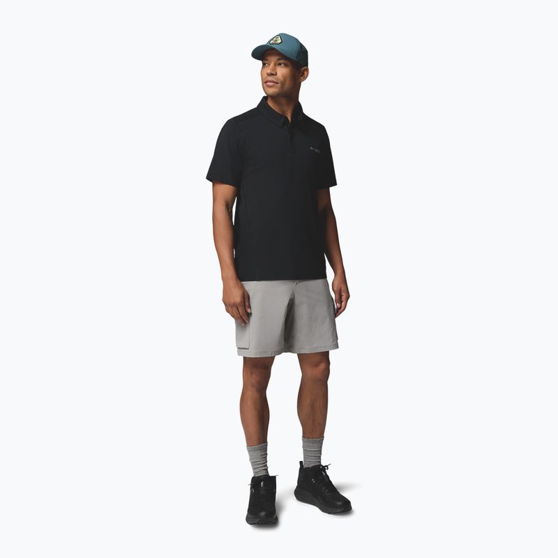 Men's T-shirt Columbia Diamond Peak Pro Polo black 2
