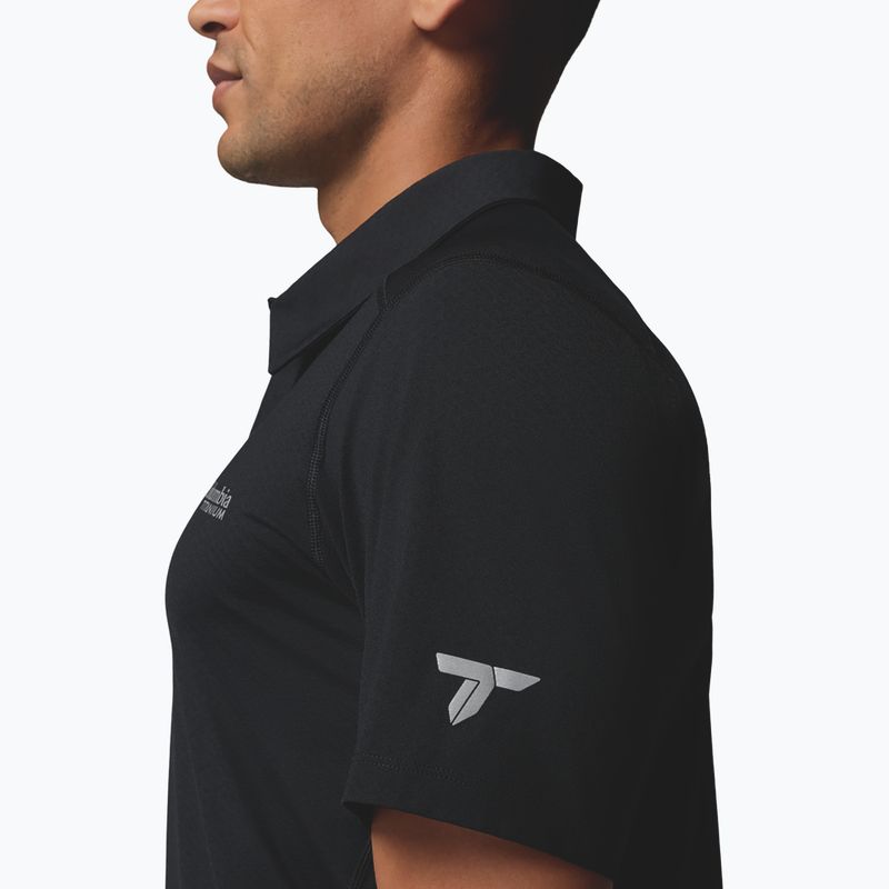 Men's T-shirt Columbia Diamond Peak Pro Polo black 5