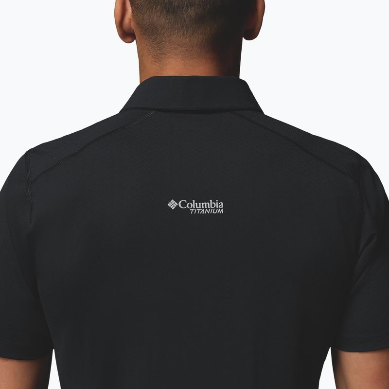 Men's T-shirt Columbia Diamond Peak Pro Polo black 6