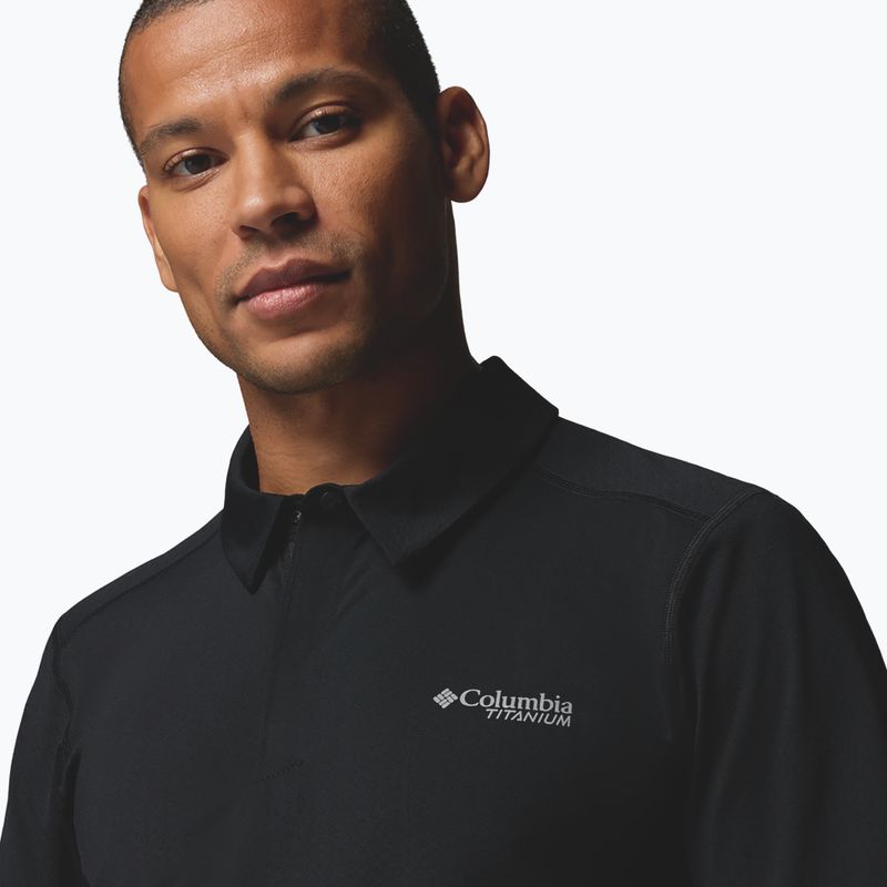 Men's T-shirt Columbia Diamond Peak Pro Polo black 8