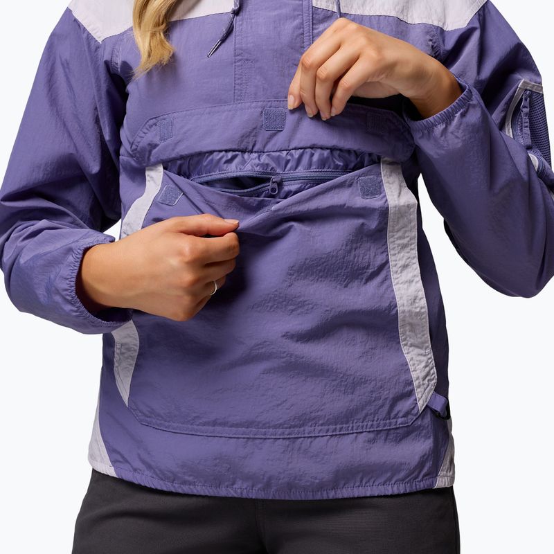 Women's wind jacket Columbia Challenger II Windbreaker stormwatch/lavender pearl 7