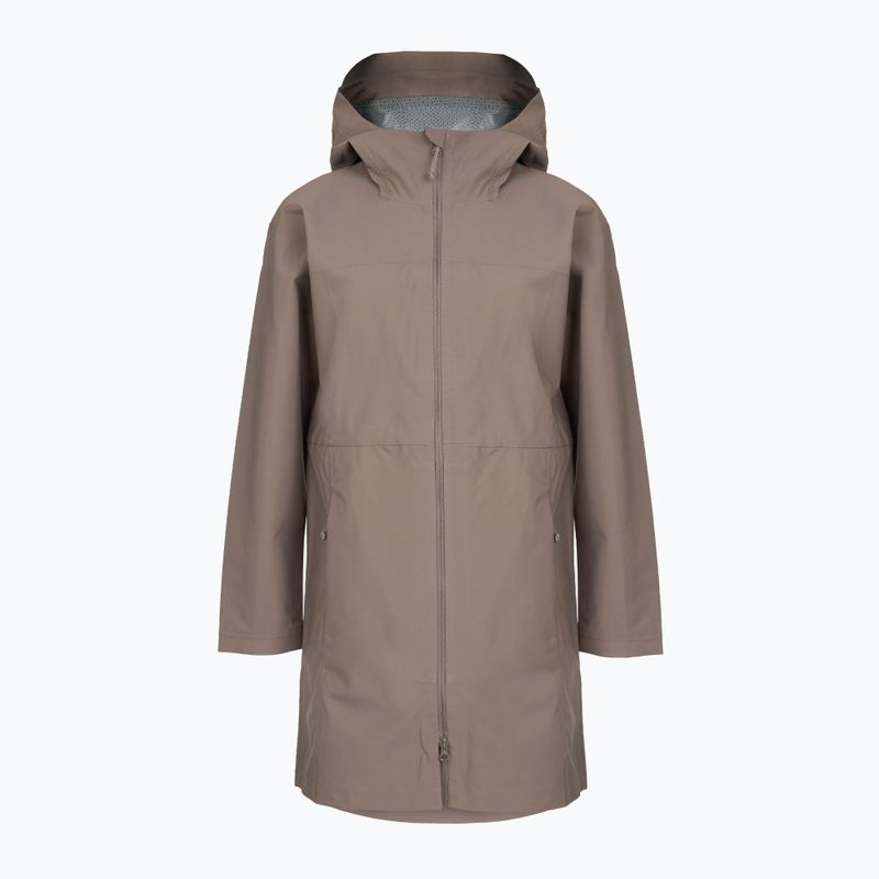 Women's rain coat Columbia Weekend Adventure II Long Shell iron 11