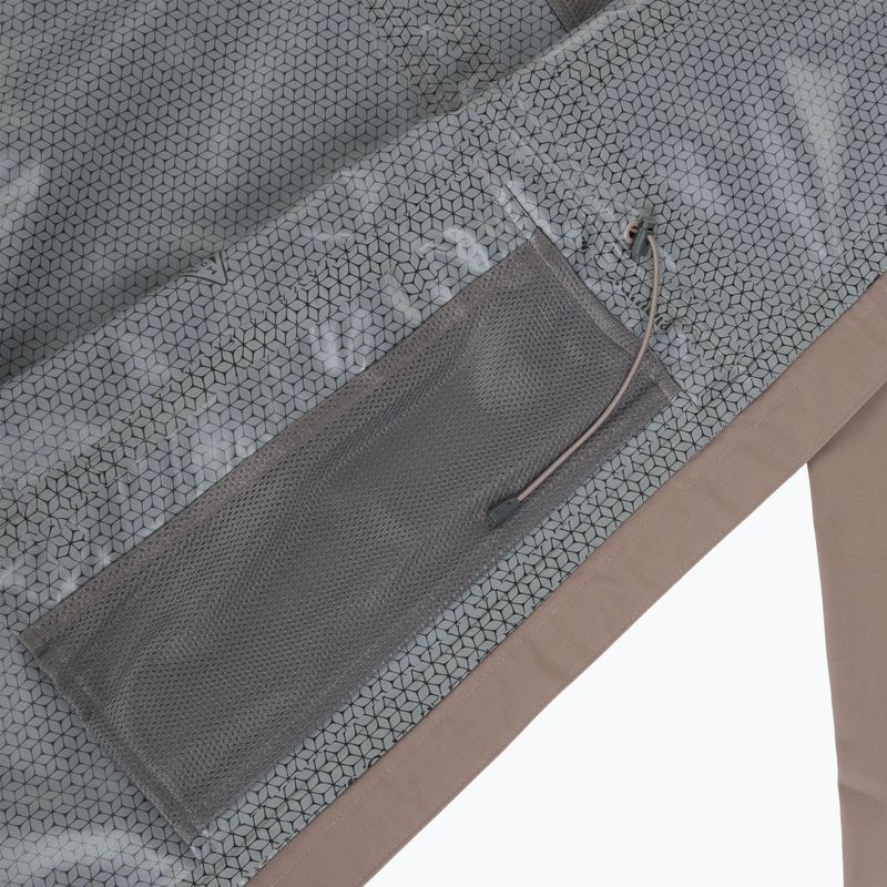 Women's rain coat Columbia Weekend Adventure II Long Shell iron 15