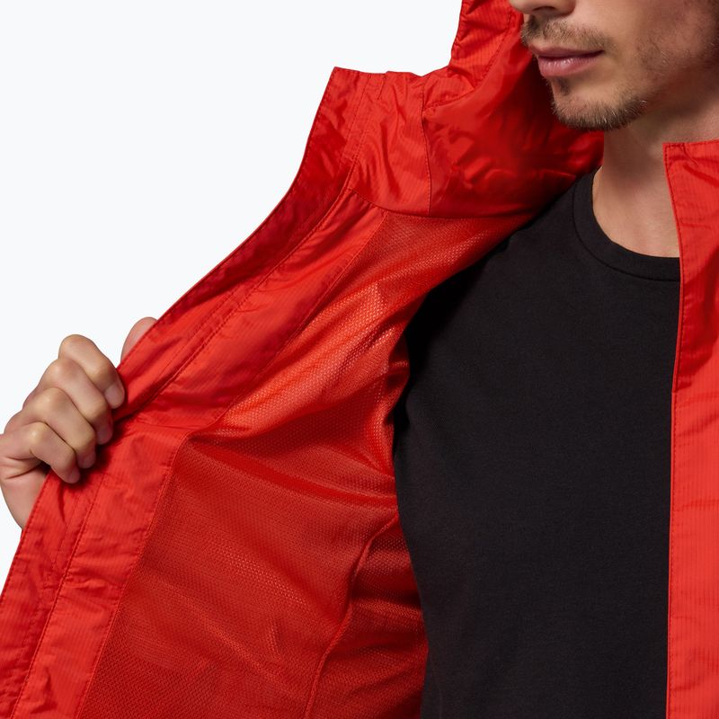 Men's rain jacket Columbia Pouring Adventure III super sonic/zing 8