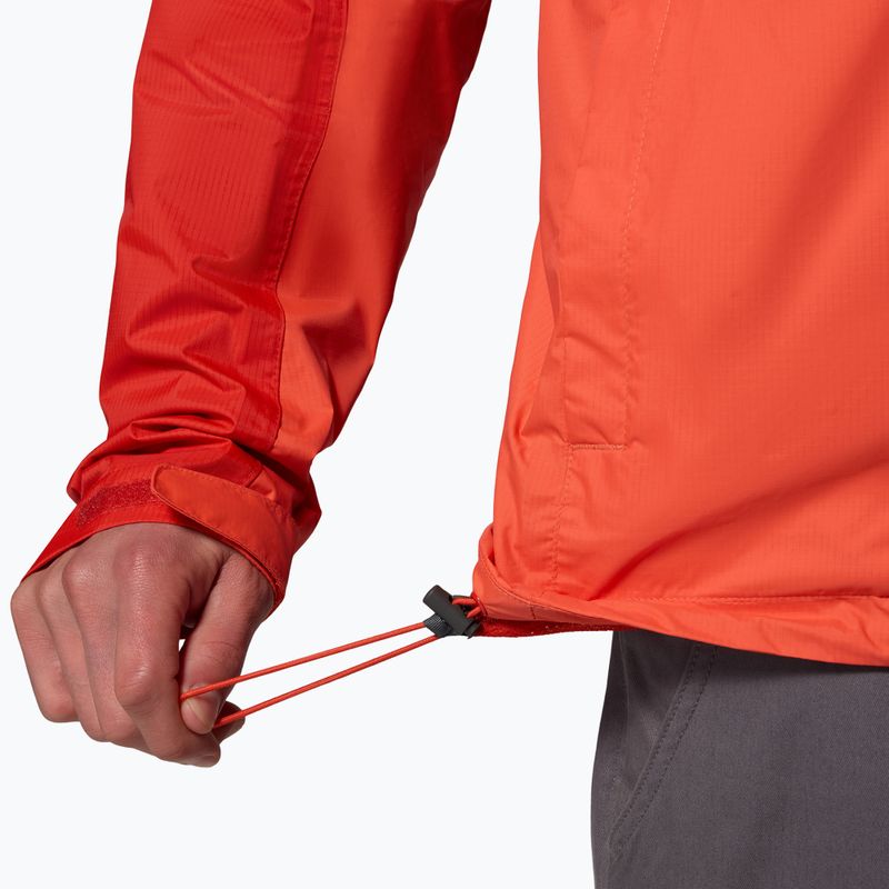 Men's rain jacket Columbia Pouring Adventure III super sonic/zing 9