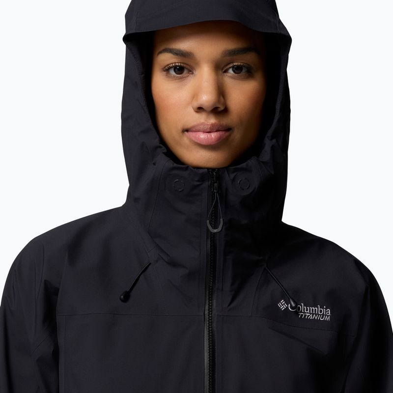 Women's softshell jacket Columbia Saudan Pro 3L black 6
