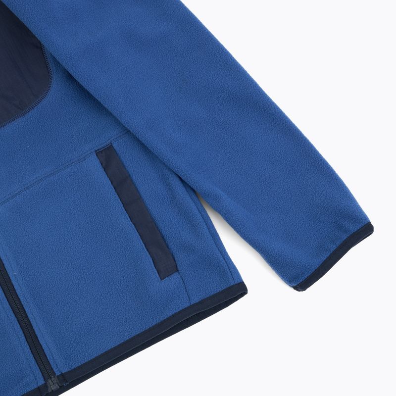 Children's fleece sweatshirt Columbia Fast Trek V Full Zip mountain blue/collegiate navy 4