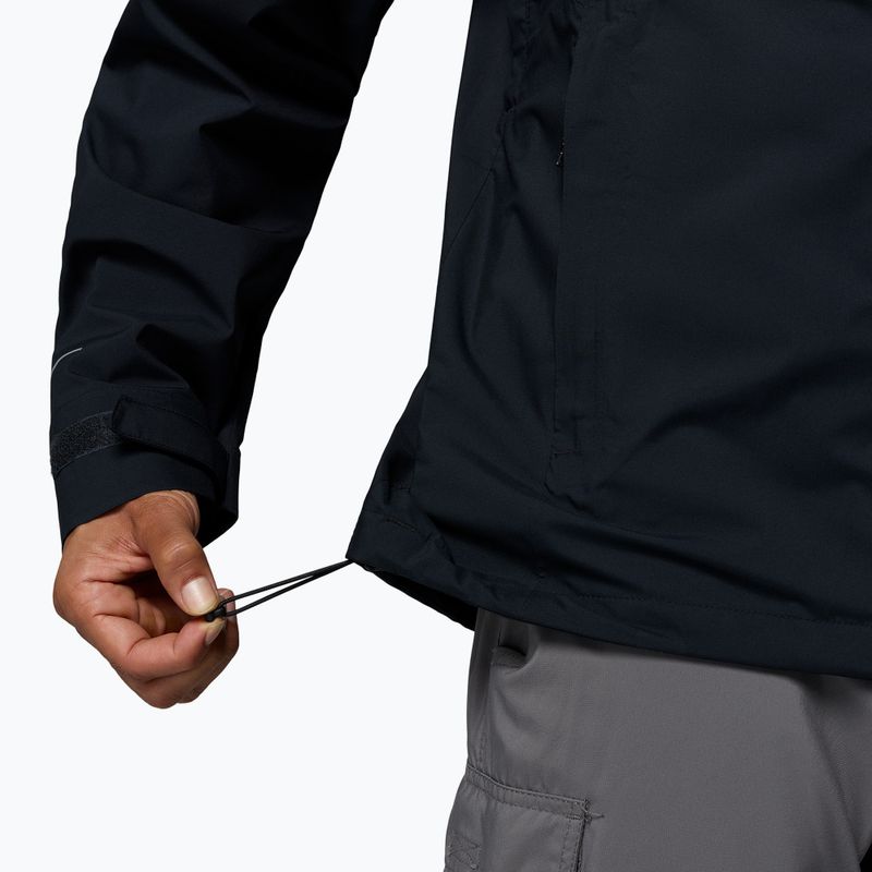 Men's softshell jacket Columbia Trailborne 2.5L black 11