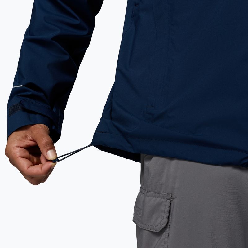 Men's softshell jacket Columbia Trailborne 2.5L collegiate navy 12