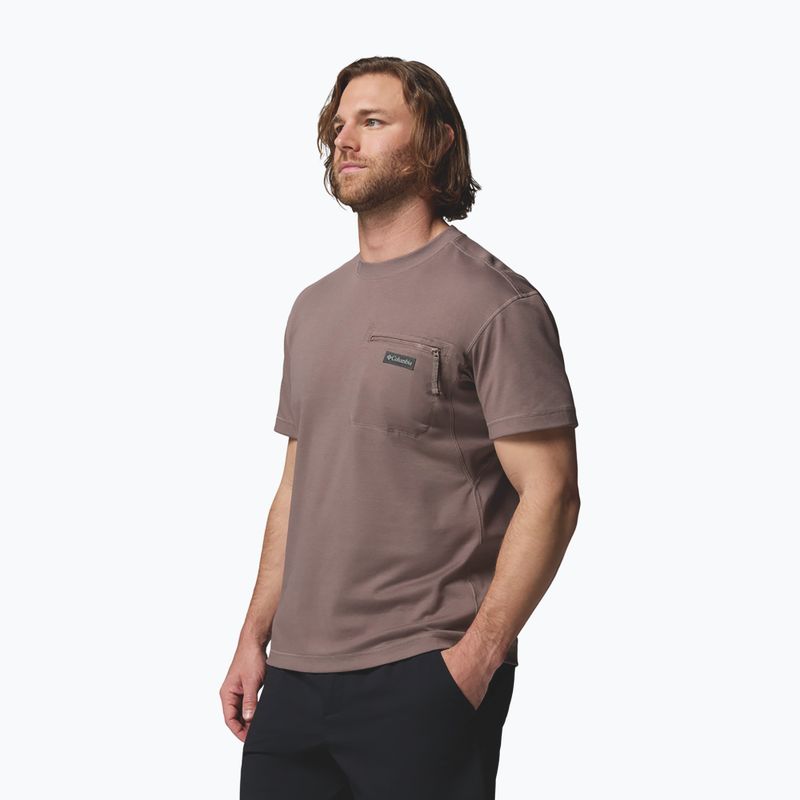 Men's T-shirt Columbia Echo Passage SS Crew iron 4