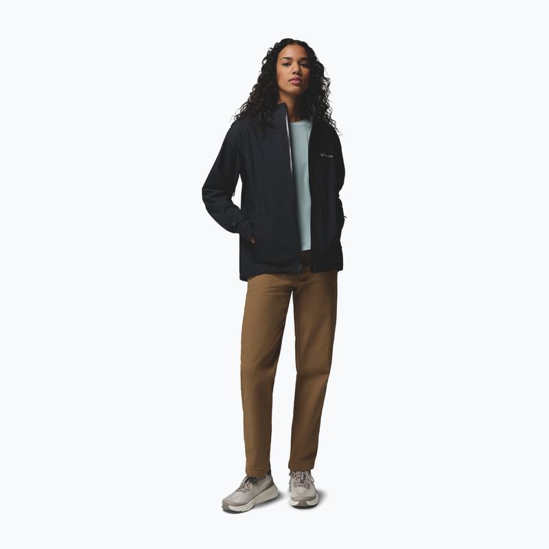 Women's softshell jacket Columbia Trailborne 2.5L Shell black 2