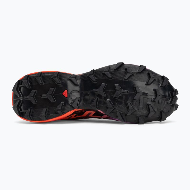 Salomon Speedcross 6 women's running shoes tawnyp/noctur/redora 4