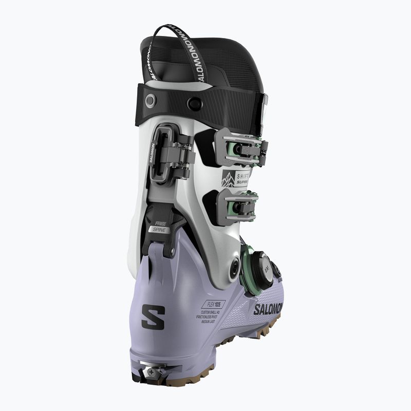 Women's ski boots Salomon Shift Supra S Boa 105 W GW cosmic sky/cool gray 5/shale green 2