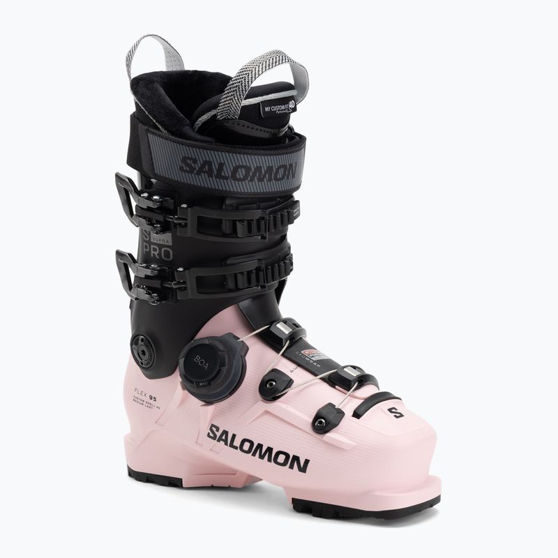 Women's ski boots Salomon S/Pro Supra Boa 95 W GW rose shadow/black/black