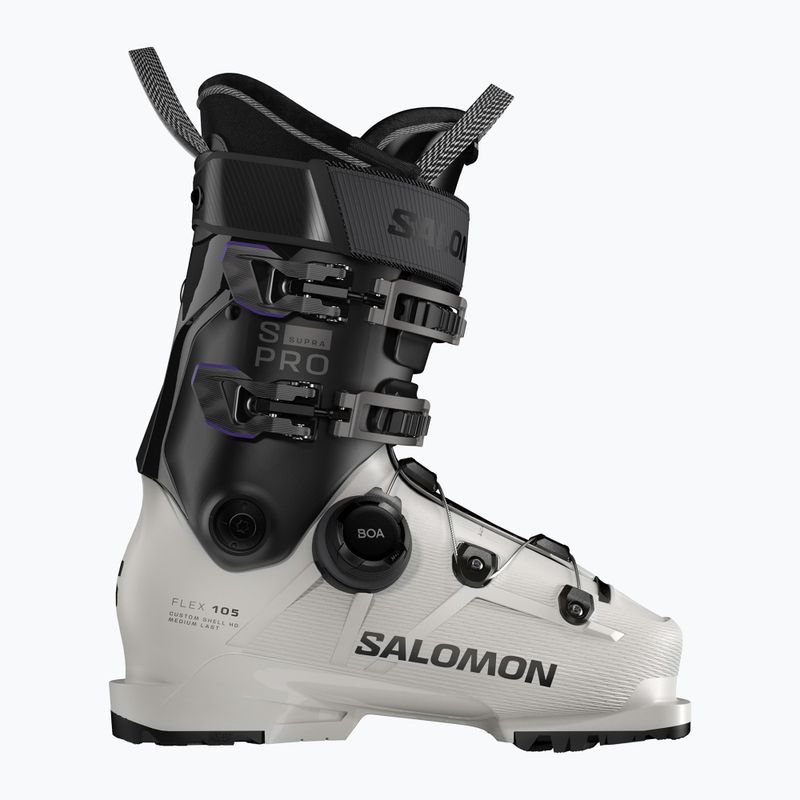 Women's ski boots Salomon S/Pro Supra Boa 105 W GW gray aurora/black/black 6