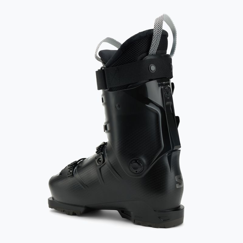 Men's ski boots Salomon S/Pro Delta 90 GW black/black/dark grey met 2