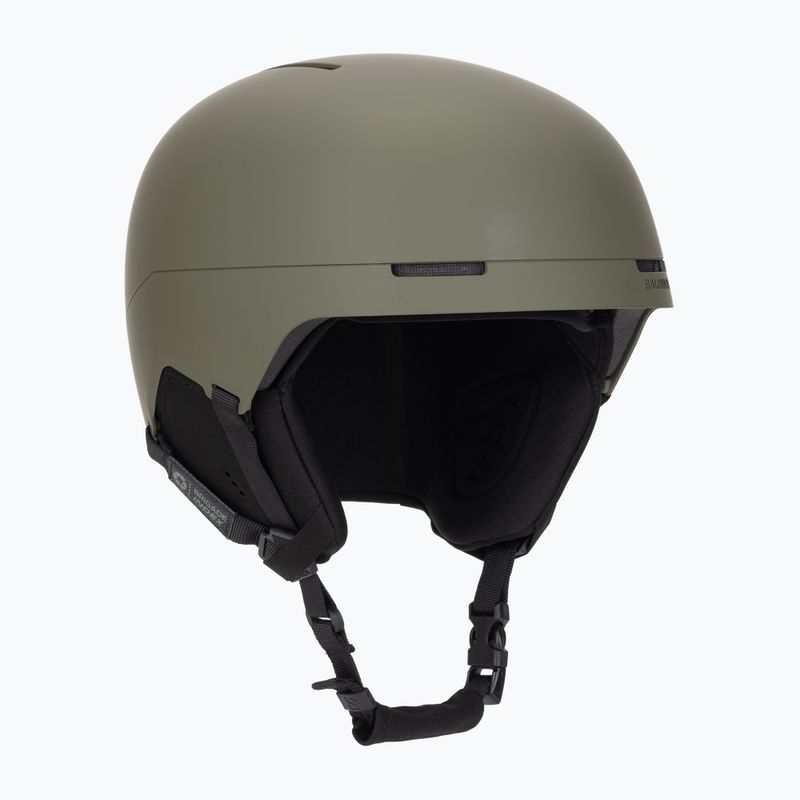Ski helmet Salomon Brigade Index olive night