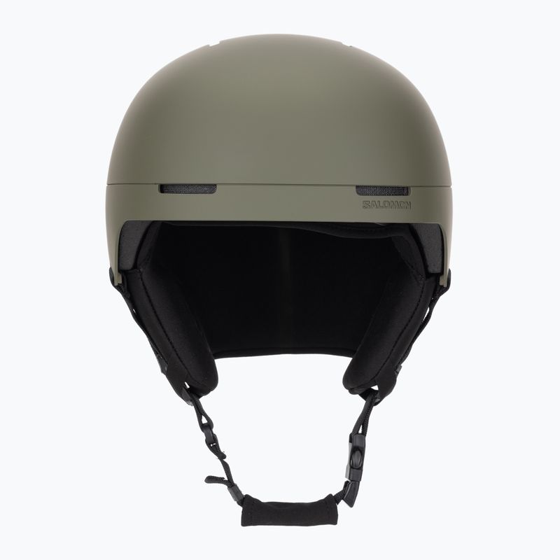 Ski helmet Salomon Brigade Index olive night 2