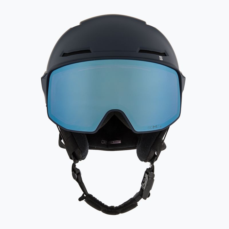 Ski helmet Salomon Driver Prime Sigma Plus dress blue/sigma poppy red/sigma ice blue 3