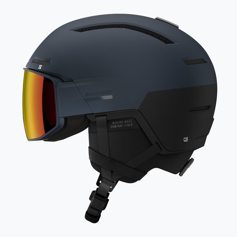 Ski helmet Salomon Driver Prime Sigma Plus dress blue/sigma poppy red/sigma ice blue 4