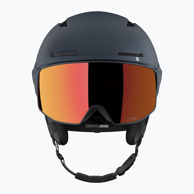 Ski helmet Salomon Driver Prime Sigma Plus dress blue/sigma poppy red/sigma ice blue 5