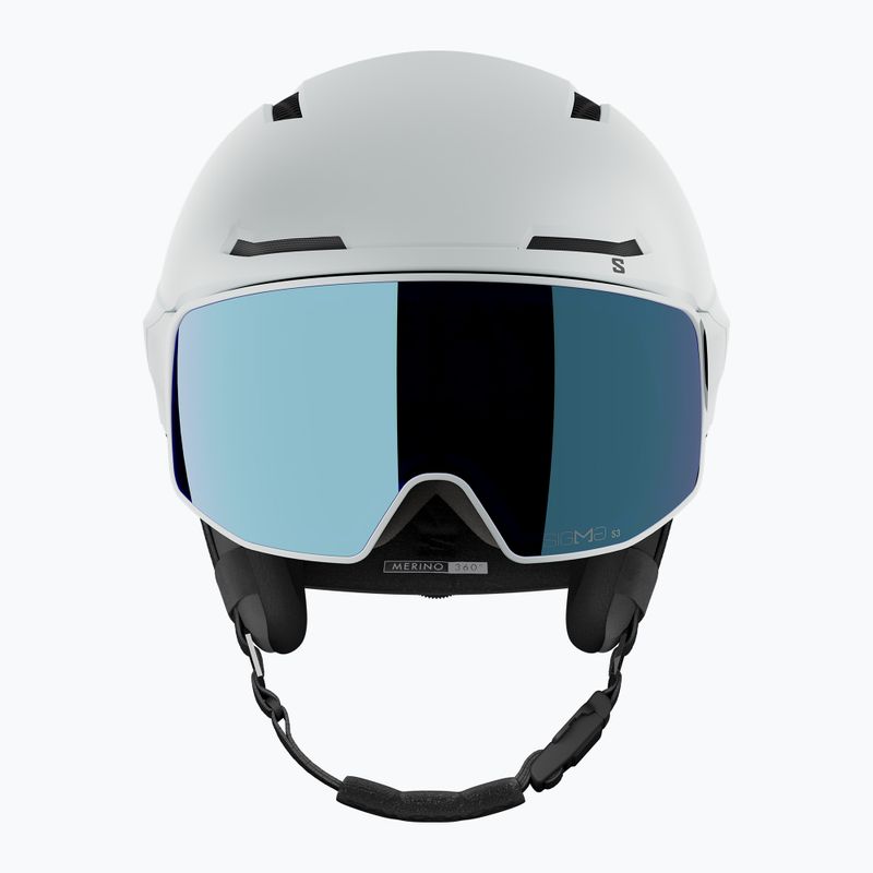Ski helmet Salomon Driver Prime Sigma Plus ice flow/sigma sky blue/sigma ice blue 5