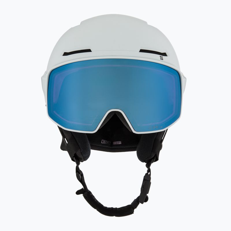Ski helmet Salomon Driver Prime Sigma Plus ice flow/sigma sky blue/sigma ice blue 3