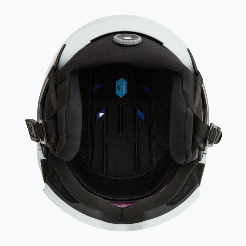 Ski helmet Salomon Driver Prime Sigma Plus ice flow/sigma sky blue/sigma ice blue 6