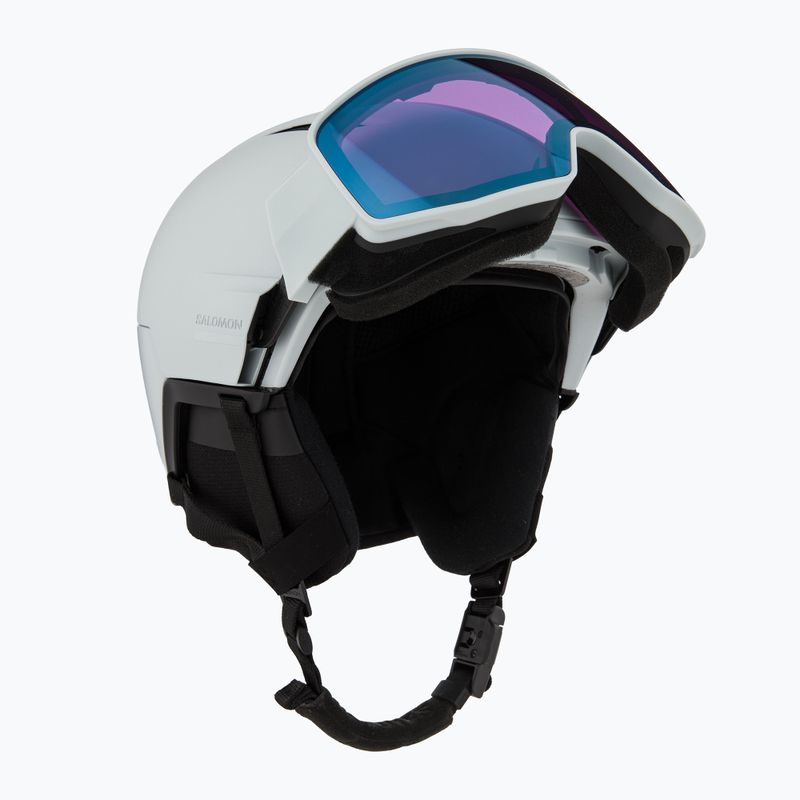 Ski helmet Salomon Driver Prime Sigma Plus ice flow/sigma sky blue/sigma ice blue 11