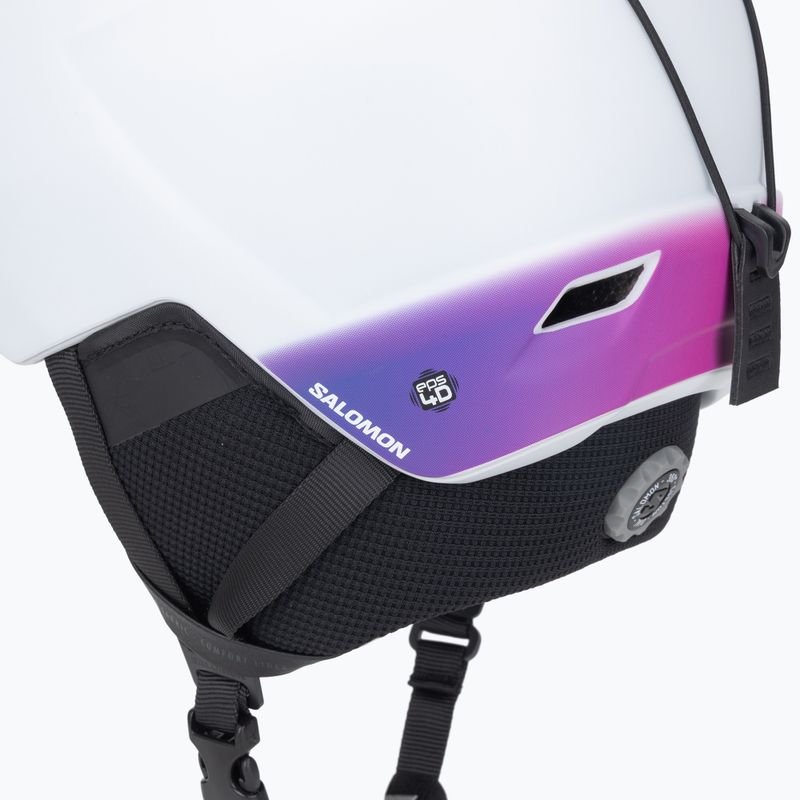 Ski helmet Salomon Pioneer LT Pro white 8
